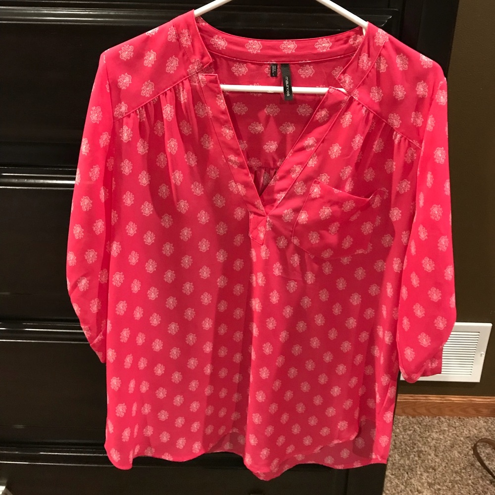 3/4 sleeve blouse